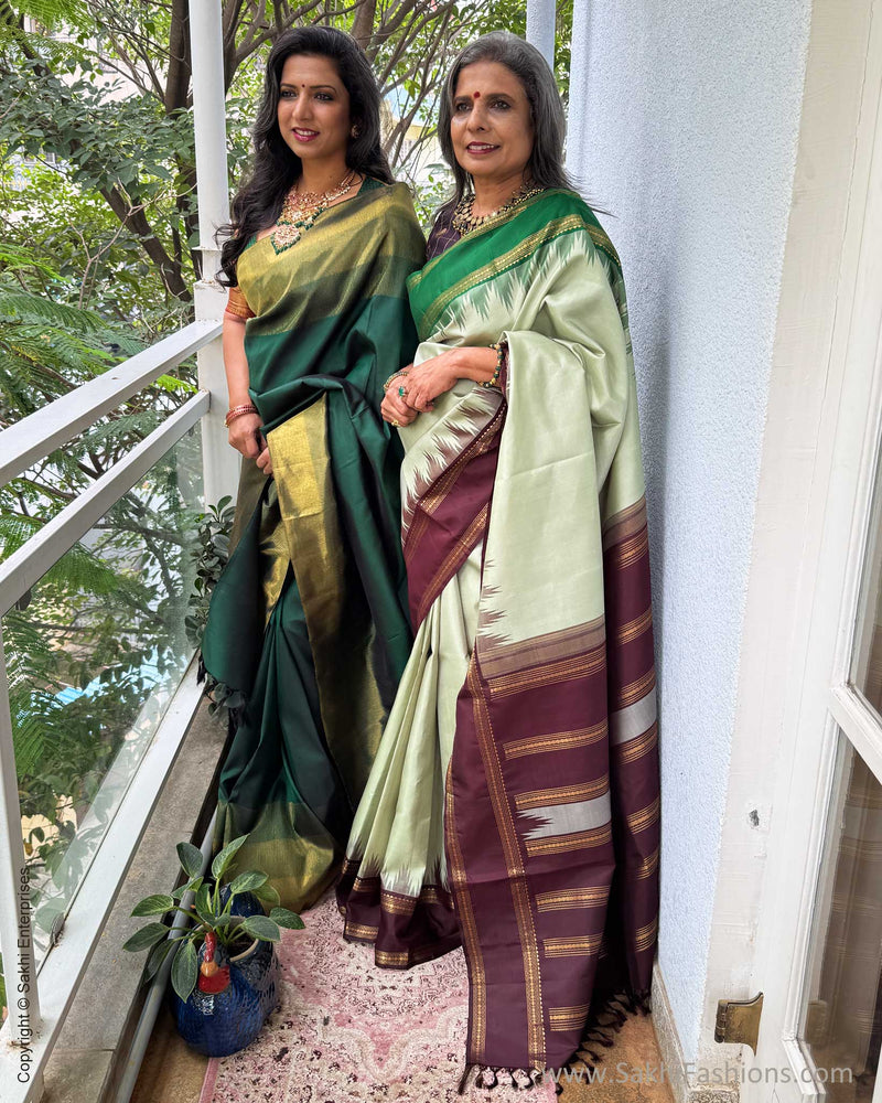 EE-Y05016 Green Kanjeevaram