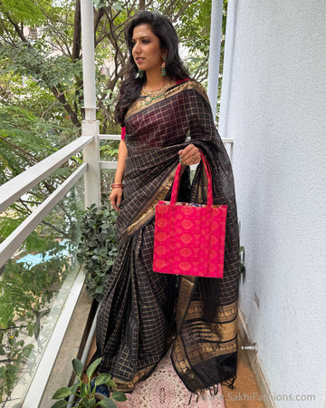EE-Y05015 Silk Cotton saree
