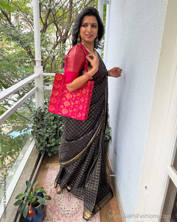 EE-Y05015 Silk Cotton saree