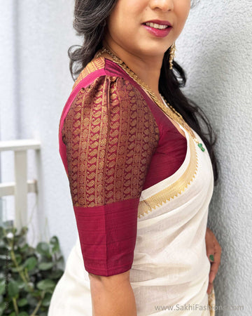 EE-X06368 Cream Madurai Cotton
