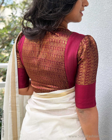 EE-X06368 Cream Madurai Cotton