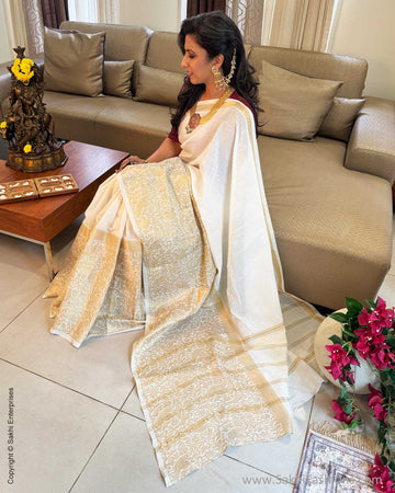 EE-X06364 Blue Madurai Cotton