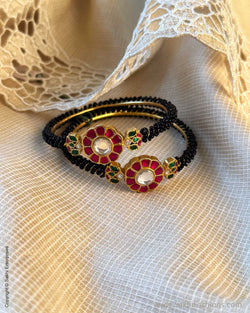 AS-X06417 Pearls Bangle