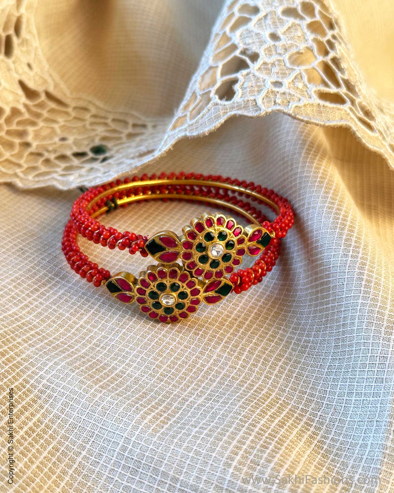 AS-X06421 Pearls Bangle