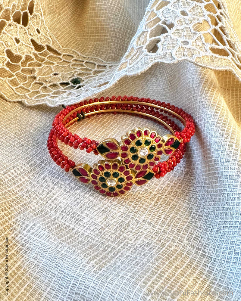 AS-X06421 Pearls Bangle