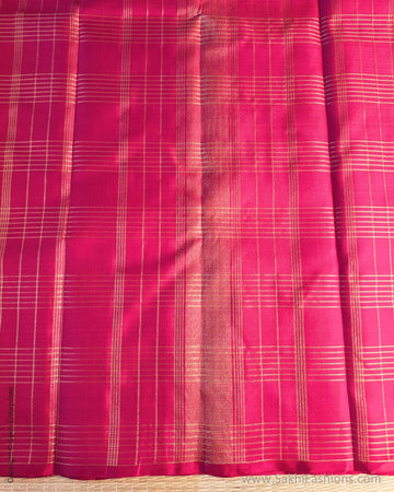 EE-Y06309 Redish Pink Kanchi sari