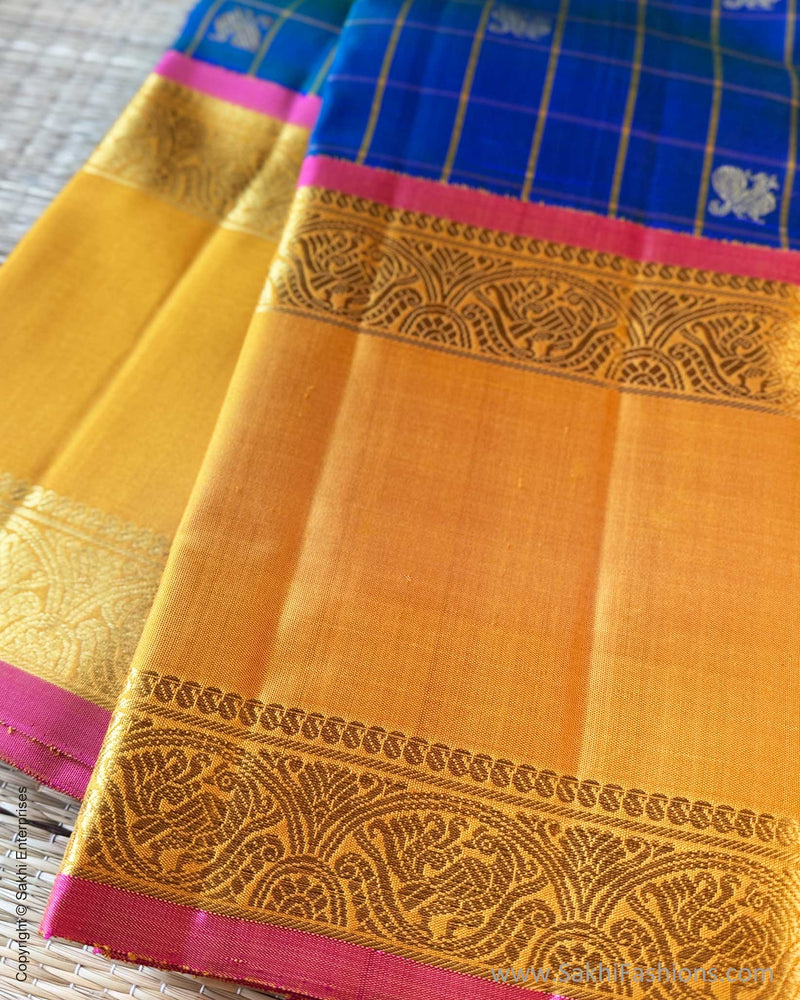 DP-Y06928 Blue Kanchi Saree