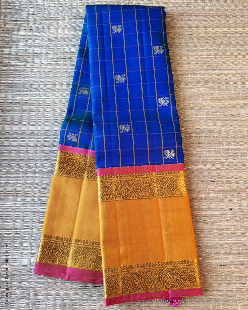 DP-Y06928 Blue Kanchi Saree