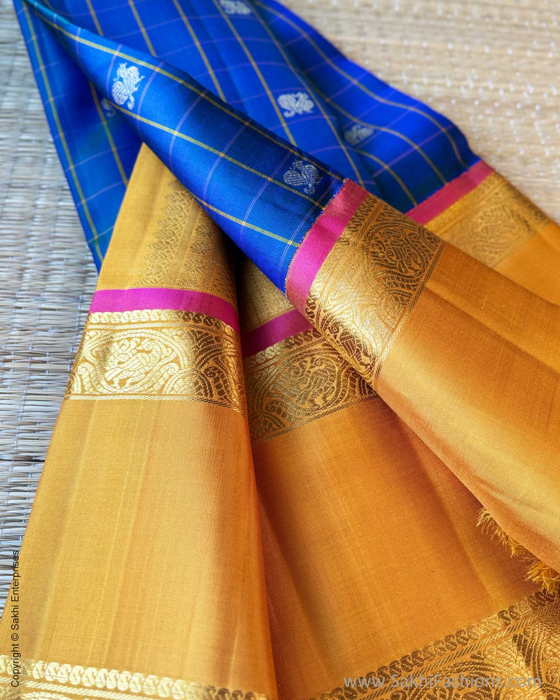 DP-Y06928 Blue Kanchi Saree