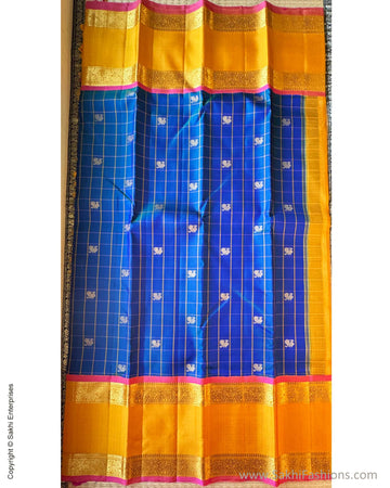 DP-Y06928 Blue Kanchi Saree