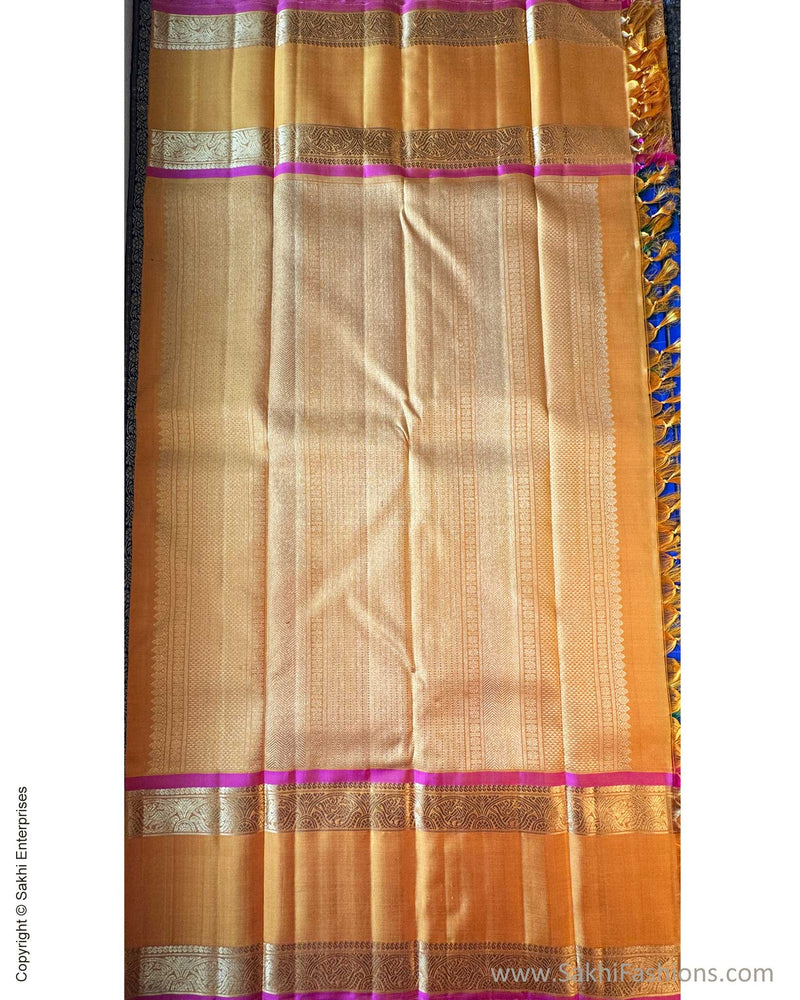 DP-Y06928 Blue Kanchi Saree