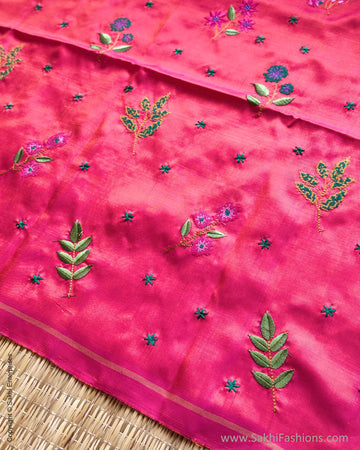 DP-Y07438 Floral Green Kanchi