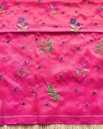 DP-Y07438 Floral Green Kanchi