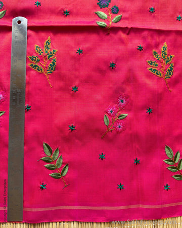 DP-Y07438 Floral Green Kanchi