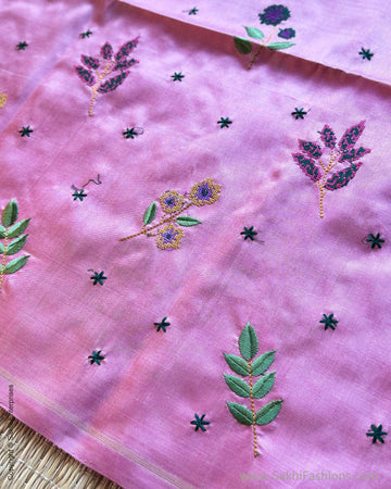 DP-Y07441 Floral Green Kanchi