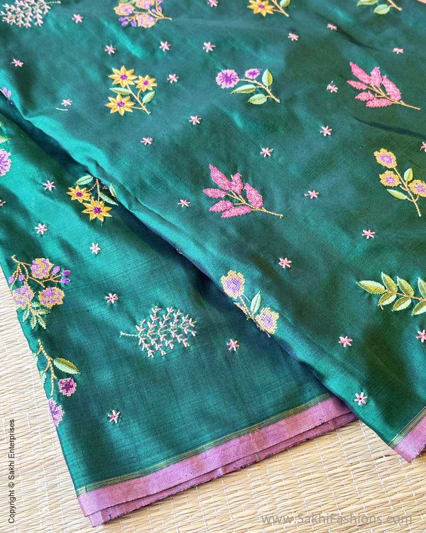 DP-Y07441 Floral Green Kanchi
