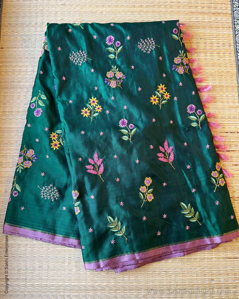 DP-Y07441 Floral Green Kanchi