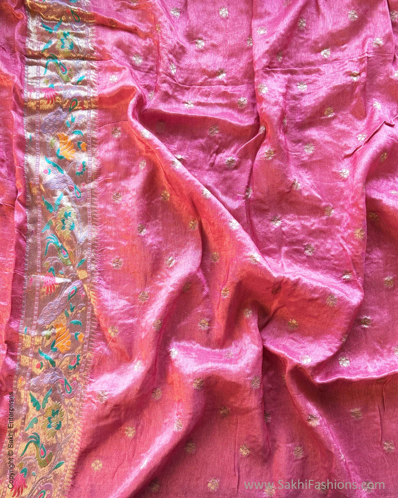 DP-Y04415 Pink Bandhini Sari