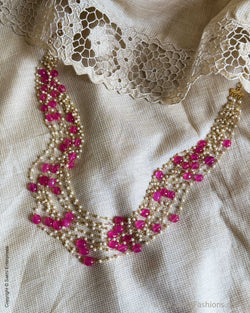 AJ-Y07063 Pink Beads Mala