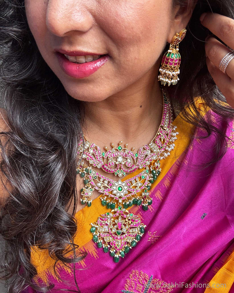 DP-Y07553 Kasuthi Pink Kanchi