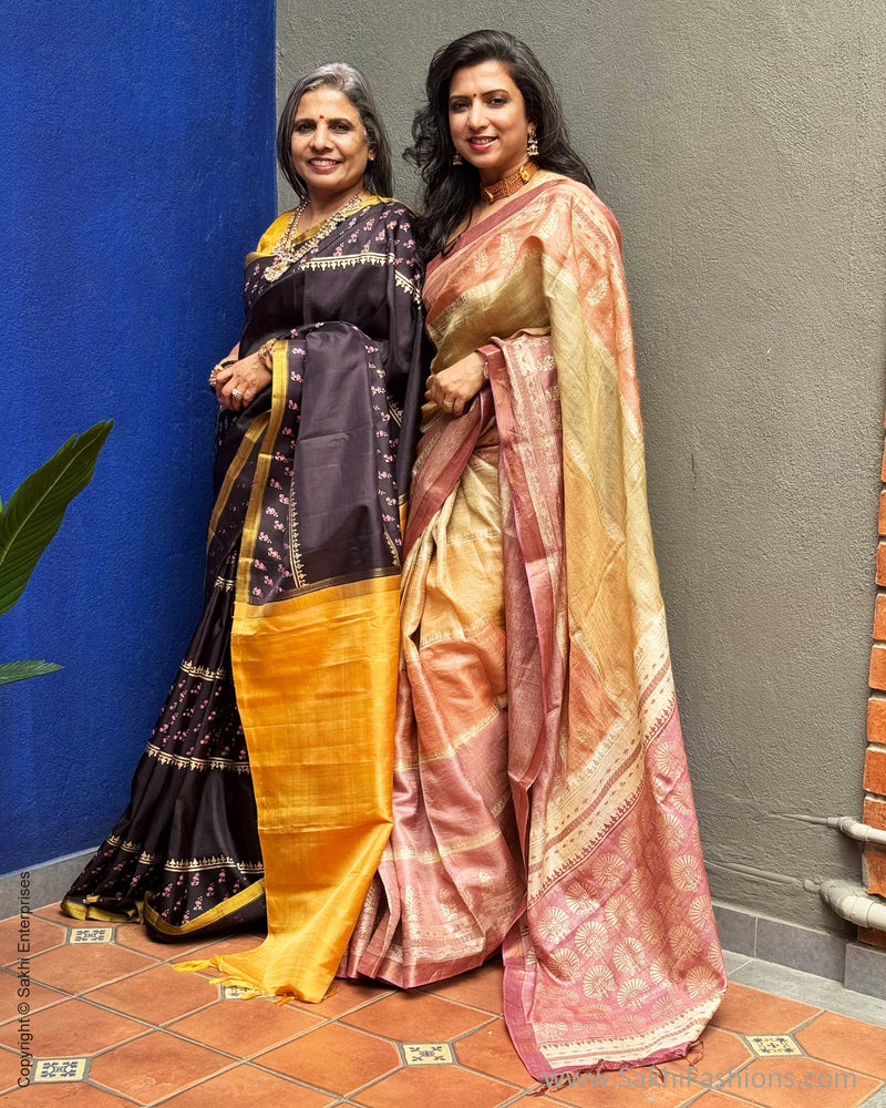 EE-X07625 Shaded Tussar Saree