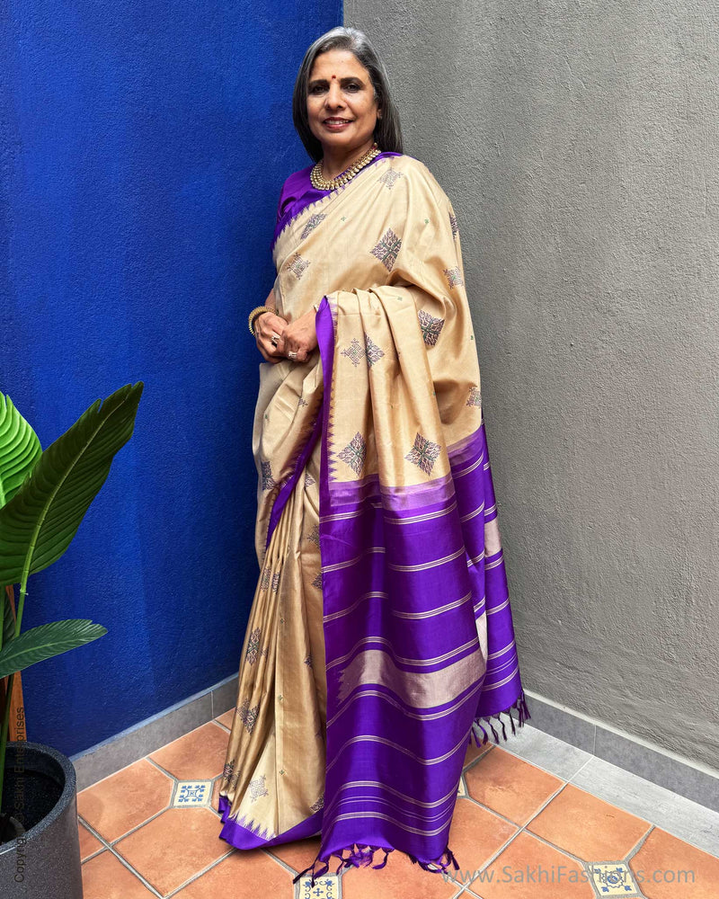 EE-Y07552 Kasuthi Cream Kanchi
