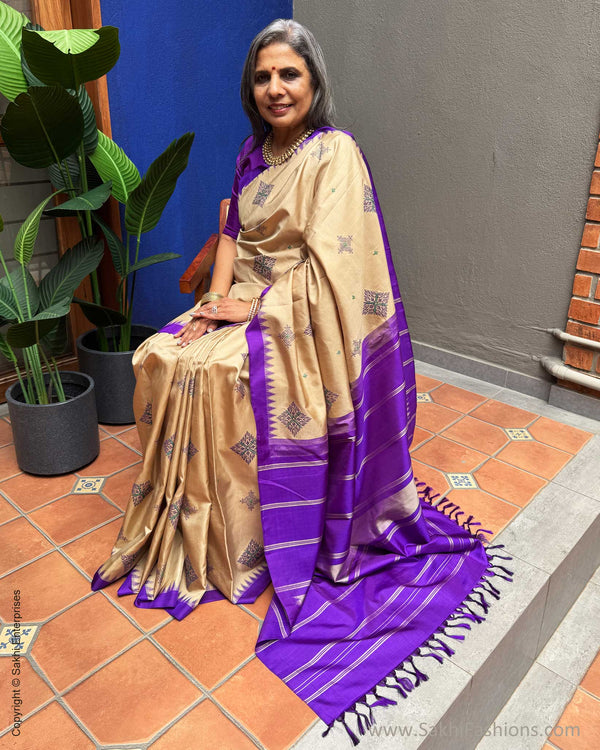 EE-Y07552 Kasuthi Cream Kanchi