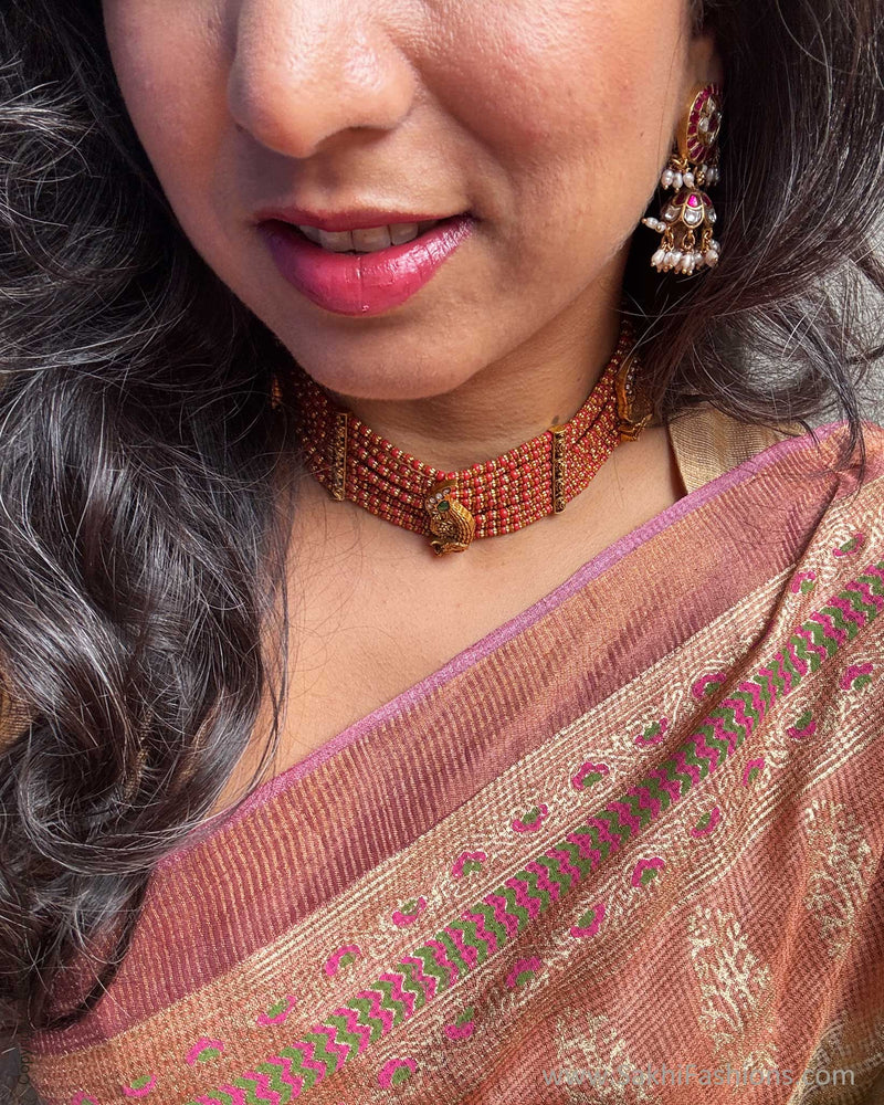 EE-X07625 Shaded Tussar Saree