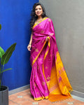 EE-Y07437 Kasuthi Pink Kanchi