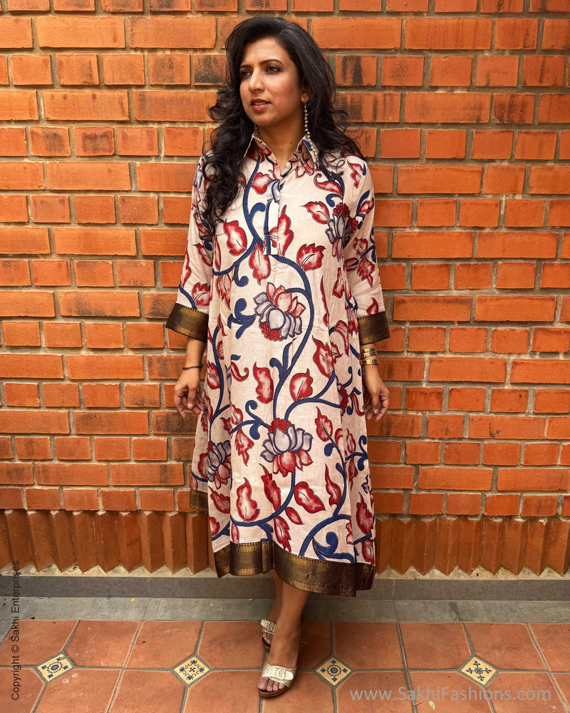 EE-X11519D Kalamkari Dress