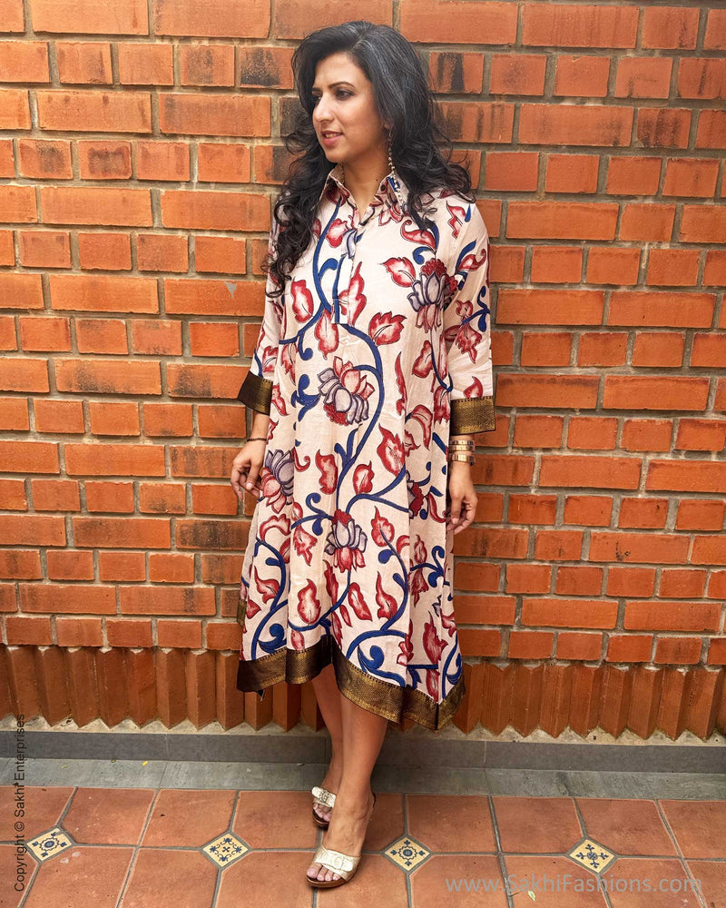 EE-X11519D Kalamkari Dress