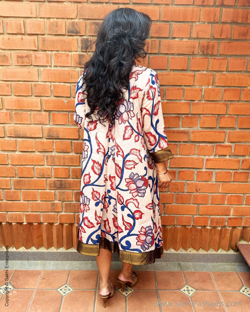 EE-X11519D Kalamkari Dress
