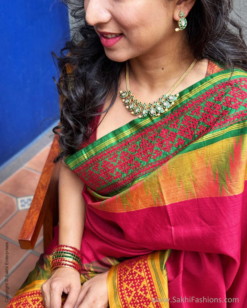 EE-Y04538 kanchi Kutch saree