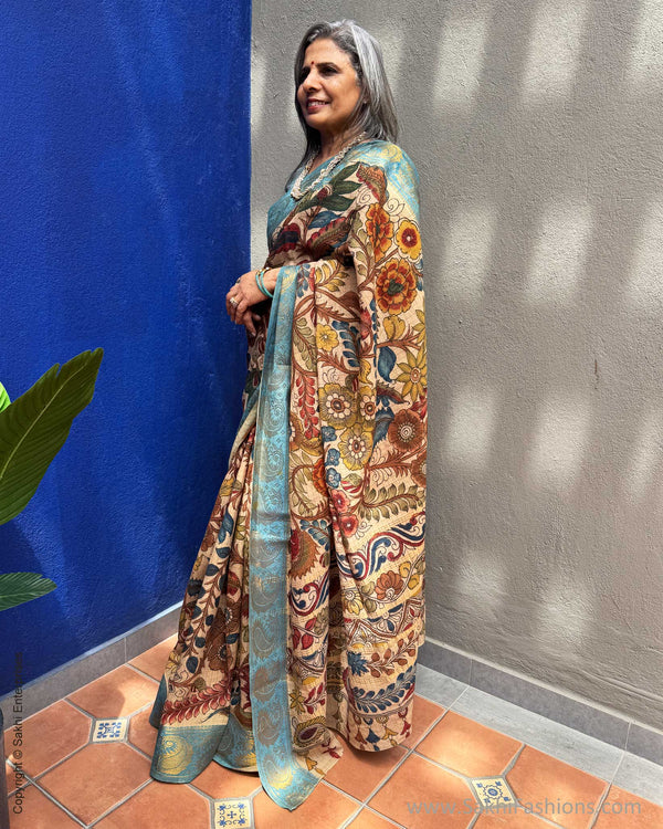 EE-Y04812 Kalamkari Cotton Saree