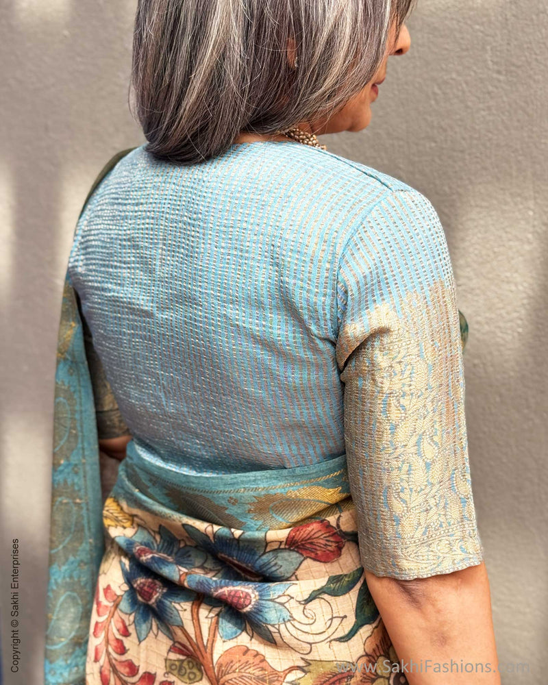 EE-Y04812 Kalamkari Cotton Saree
