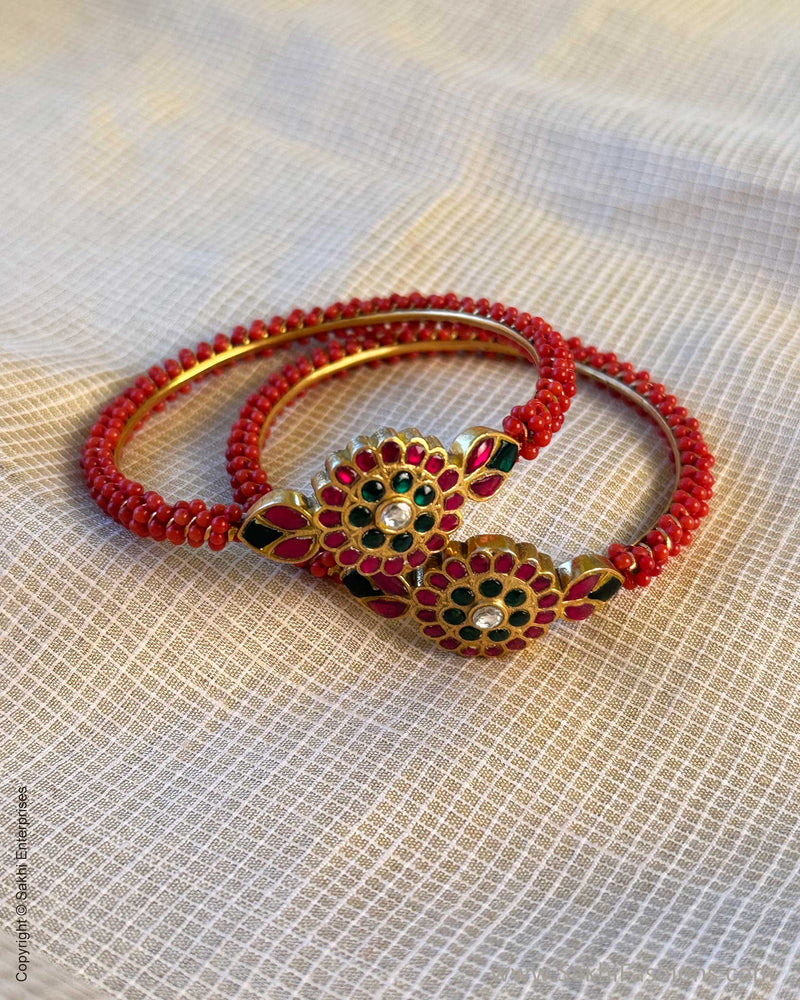 AS-X06421 Pearls Bangle