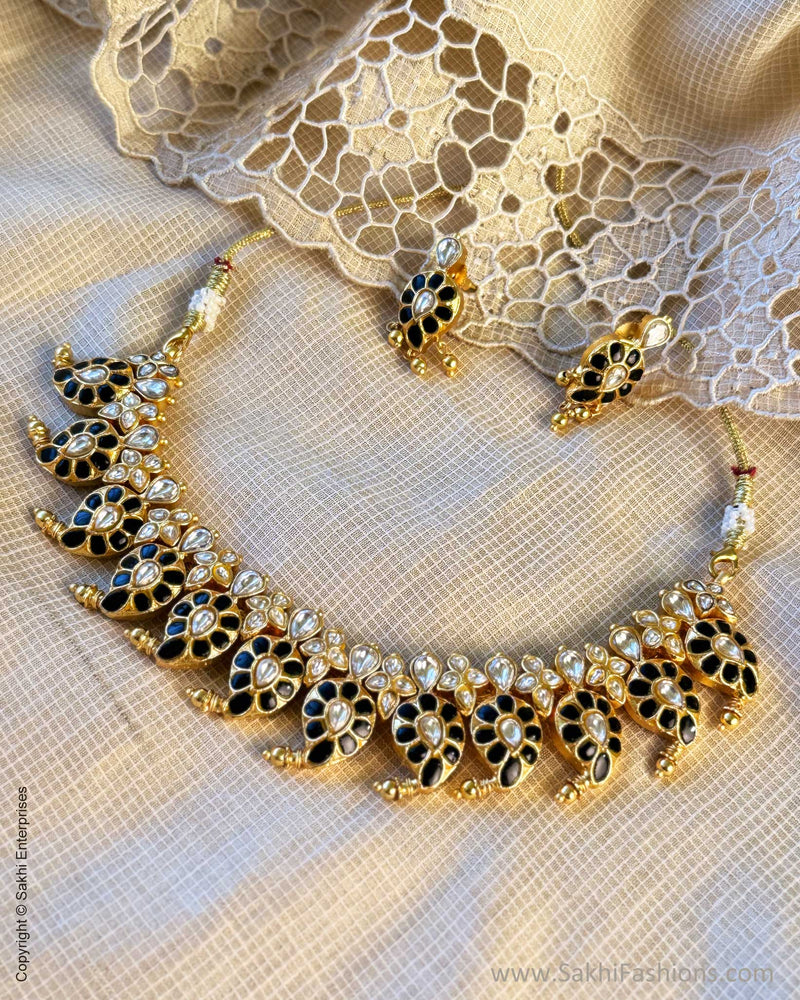 AJ-Y02926 Black Mango Mala Set
