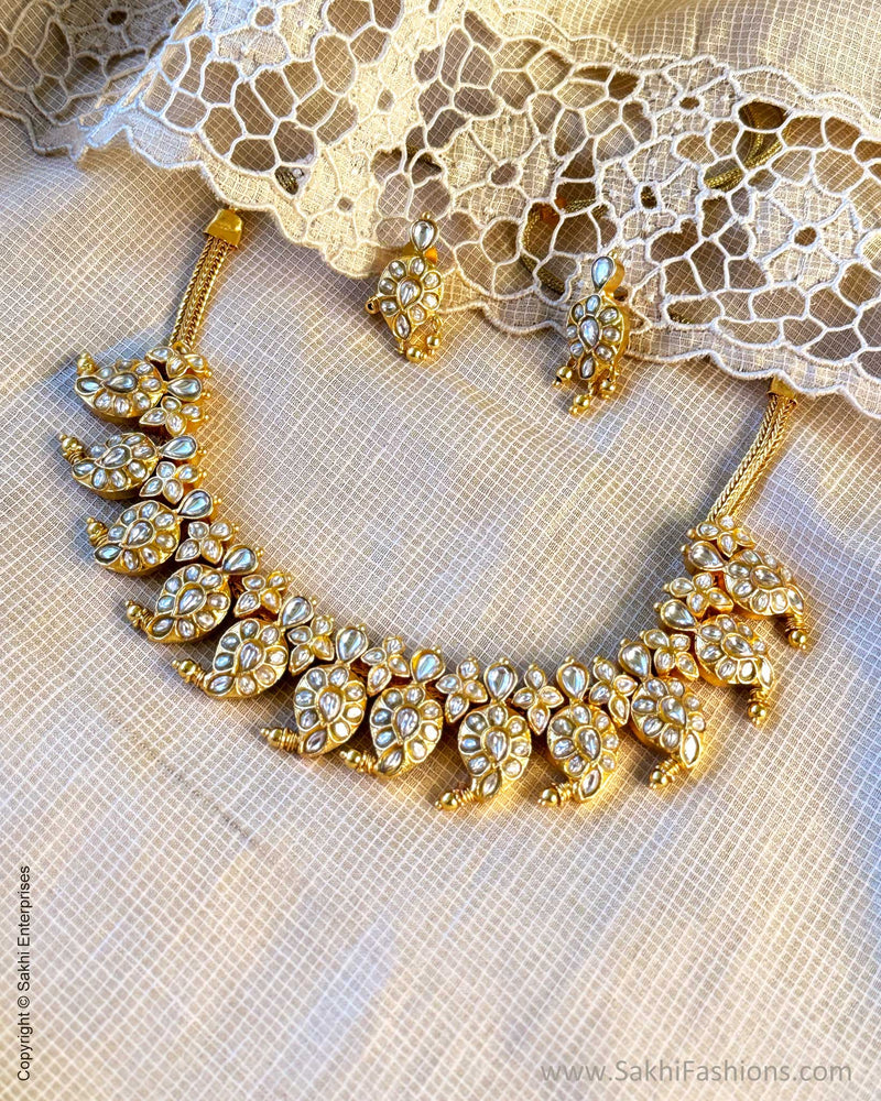 AJ-Y02922 White Mango Mala Set