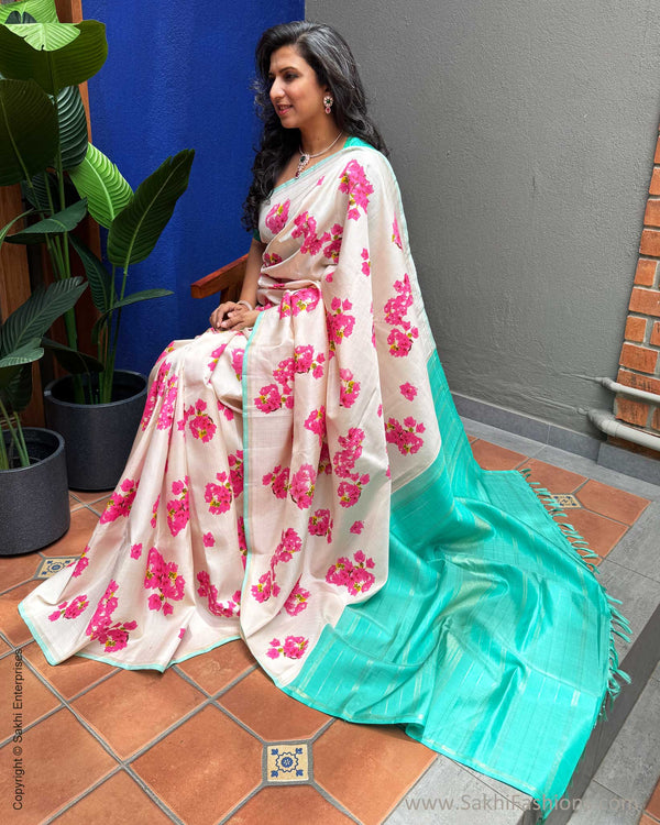 EE-Y07632 Bougainvillea Kanchi Sari