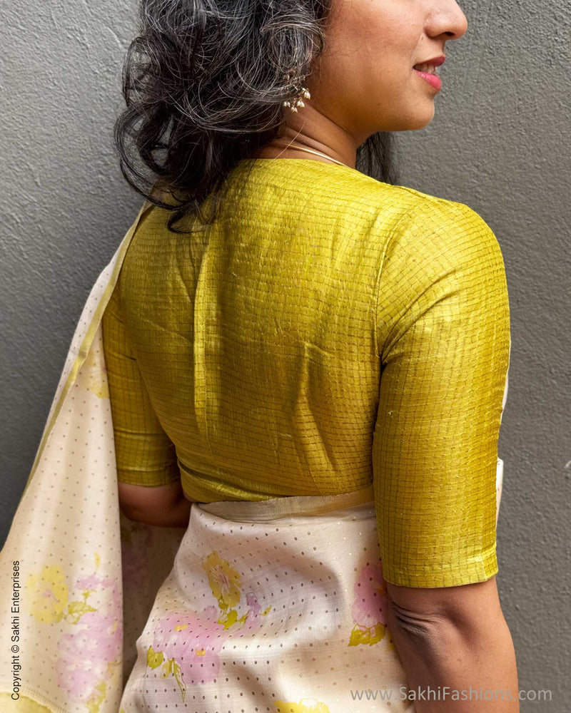 EE-Y06988 Floral Kanchi Silk Sari