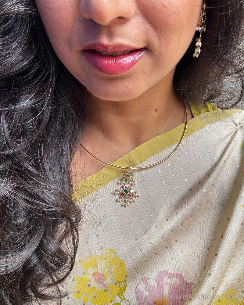 EE-Y06988 Floral Kanchi Silk Sari