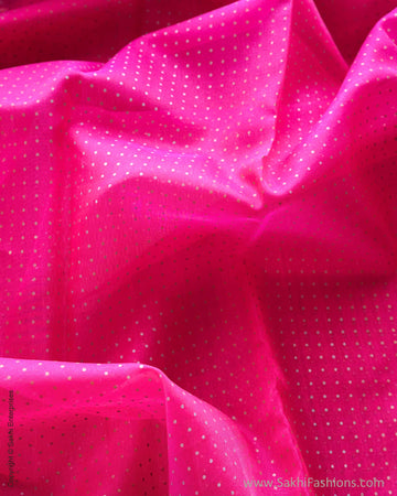 DP-Y07931 Pink Organza sari