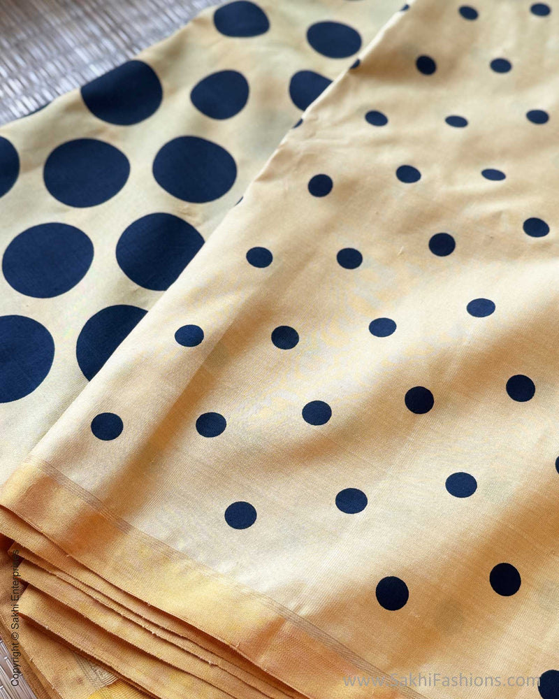 DP-Y07937 Polka Dot print Kanchi