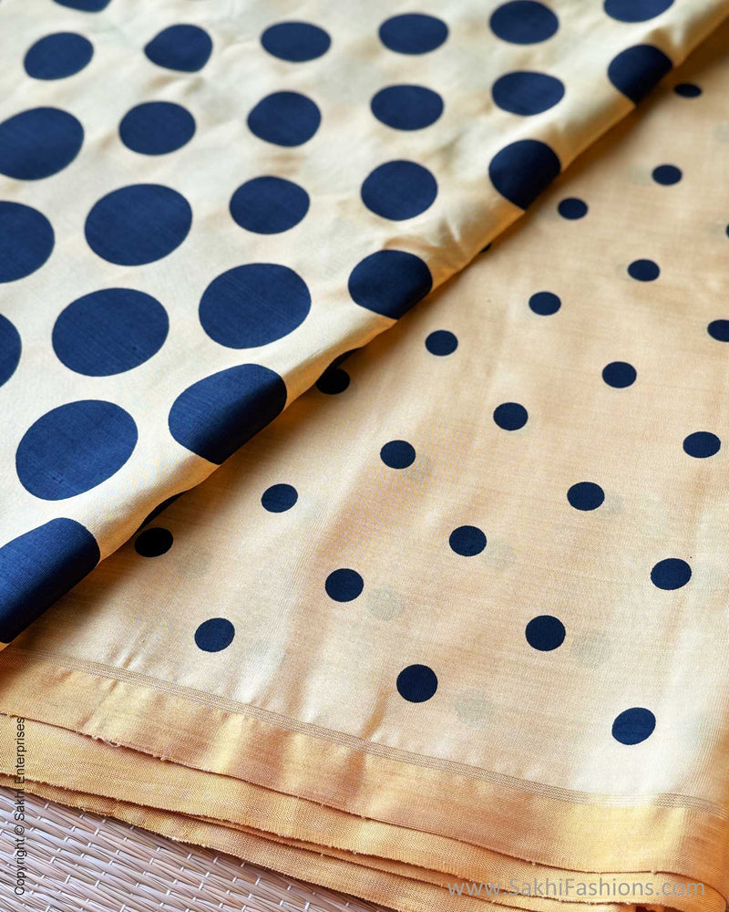 DP-Y07937 Polka Dot print Kanchi