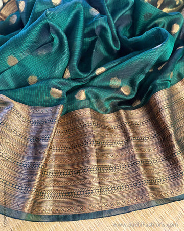 DP-Y01555 Green Silk Kota