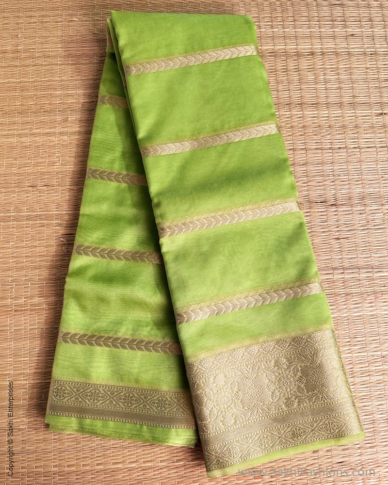 DP-Y01603 Green Kora sari