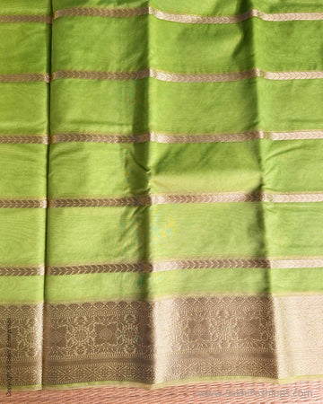 DP-Y01603 Green Kora sari