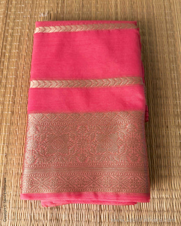 DP-Y01602 Pink Kora sari