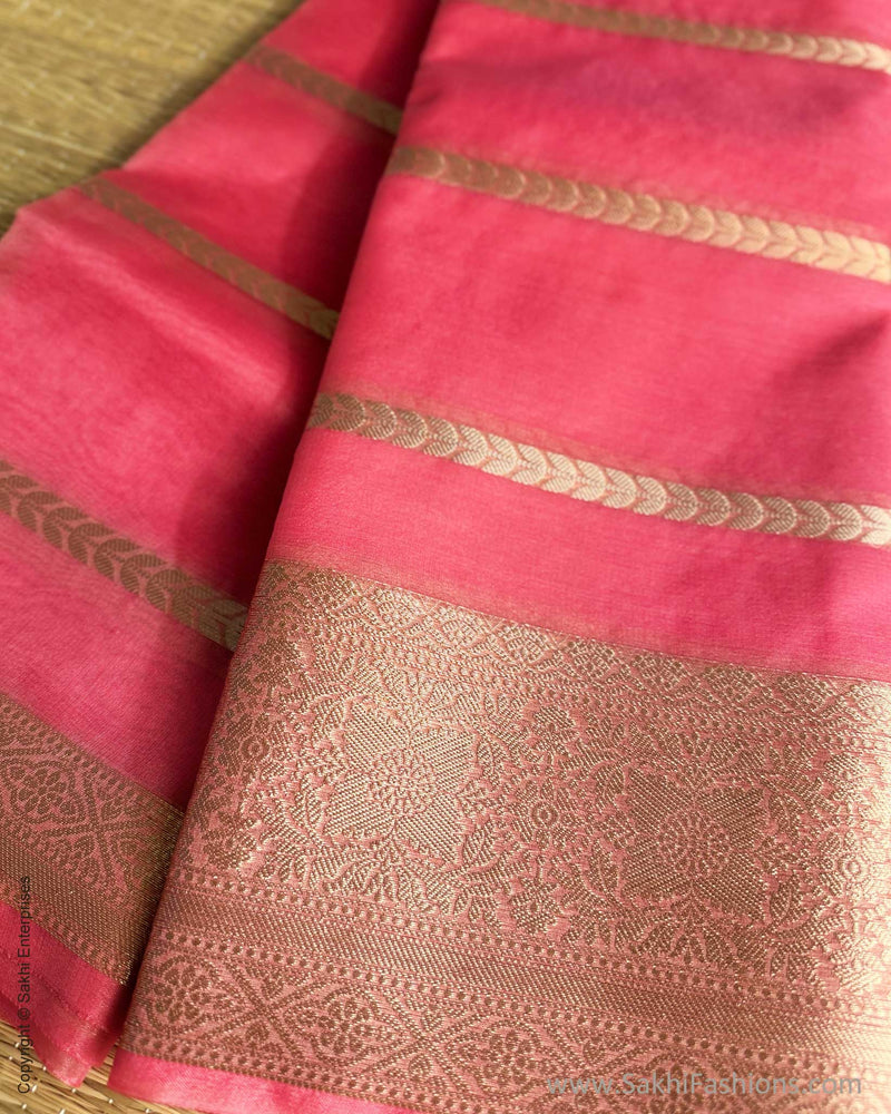 DP-Y01602 Pink Kora sari