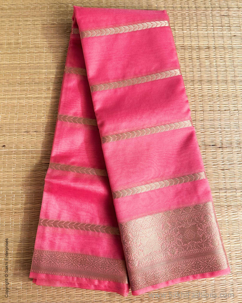 DP-Y01602 Pink Kora sari